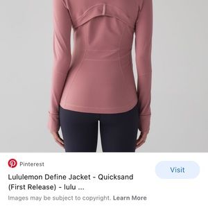 Quicksand Define Jacket Lululemon 6